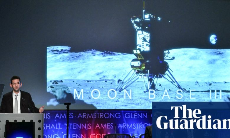 Nasa selects Jeff Bezos’s Blue Origin for first of three uncrewed lunar missions