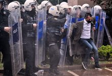 Turkish police storm offices of main opposition CHP party, firing tear gas and rubber bullets