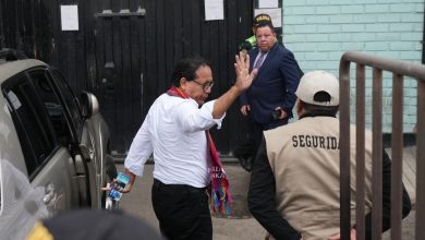 Peru’s Sanchez visits jailed ex-president as votes are counted