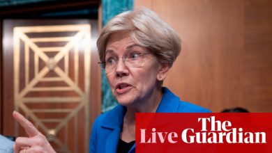 Top Democrat calls newly confirmed Fed chair Kevin Warsh a ‘sock puppet’ for Trump – as it happened