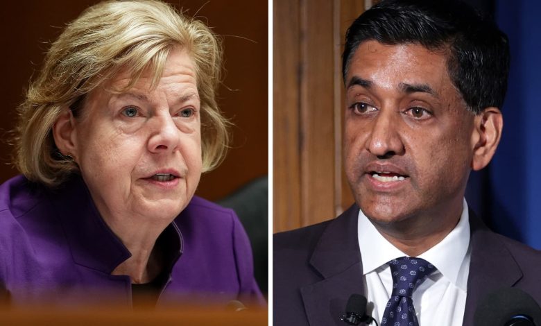 Baldwin, Khanna propose new direct foreign investment review board to probe Trump’s deals