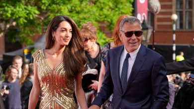 Amal Clooney Goes for (Archival) Gold at the King’s Trust