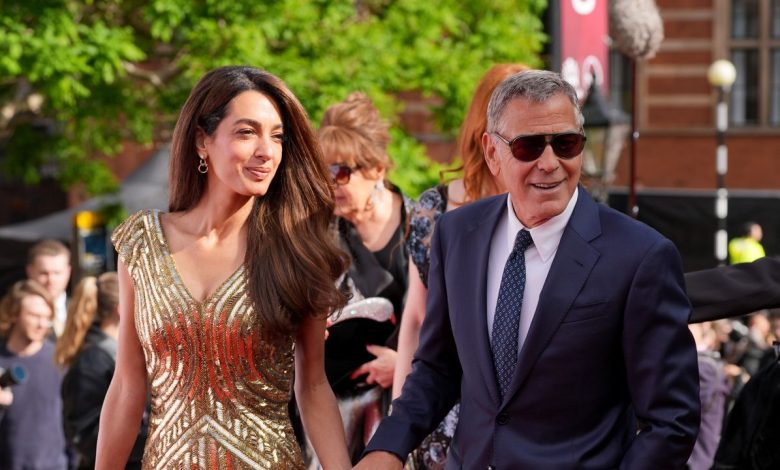 Amal Clooney Goes for (Archival) Gold at the King’s Trust
