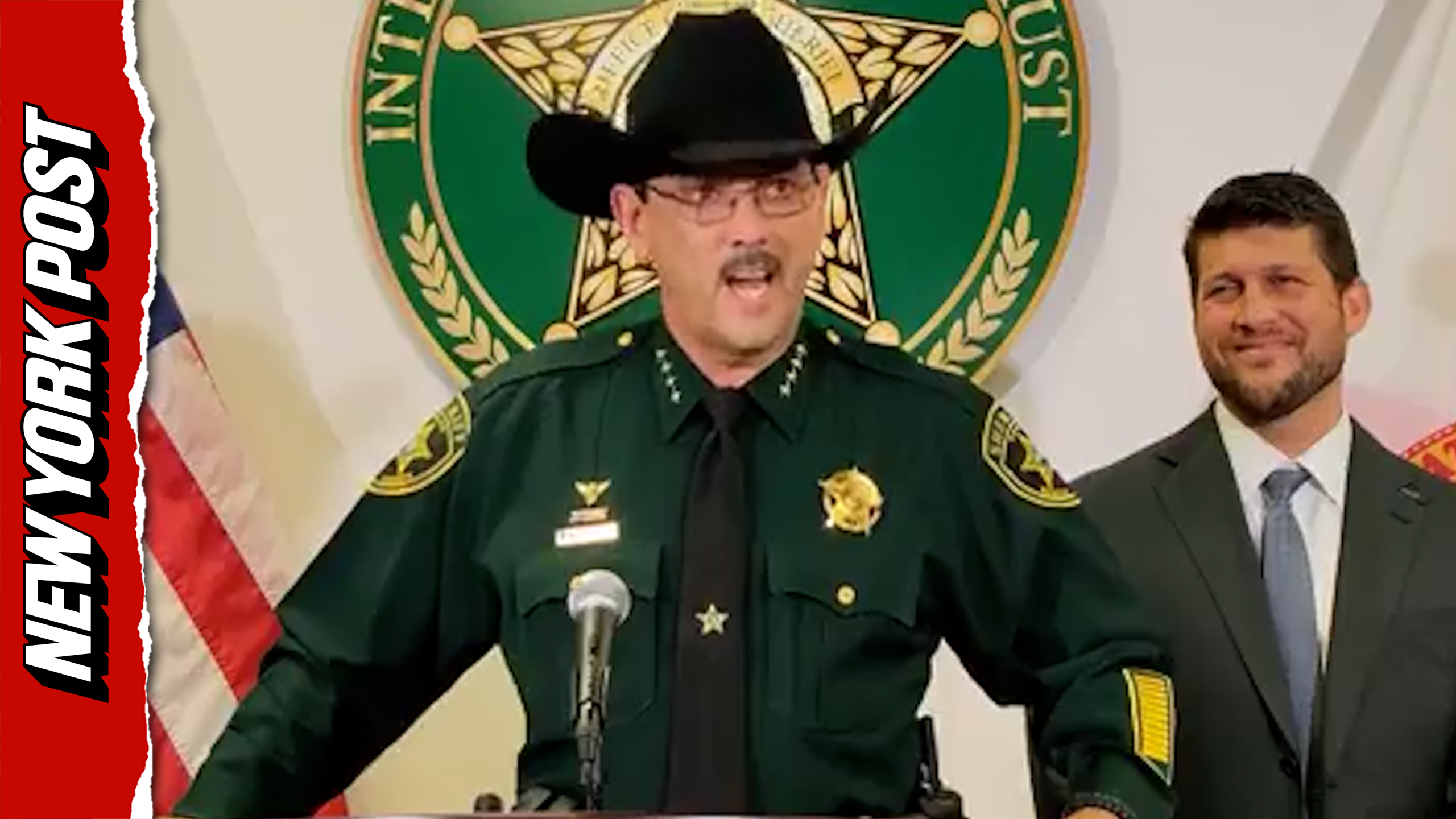 Florida Sheriff slams reporter for asking off-topic question during press conference