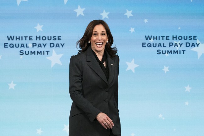Kamala Harris, VP to Joe Biden, Delivers Case Study in Projection With Epic Trump Meltdown in Austria