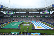 Why every nation’s flags are placed on pitch at World Cup except one