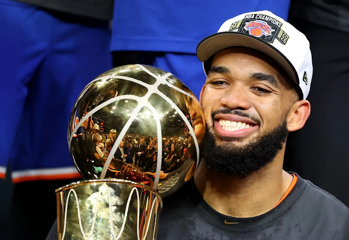 Karl-Anthony Towns shades Brooklyn Nets after Knicks’ NBA title run