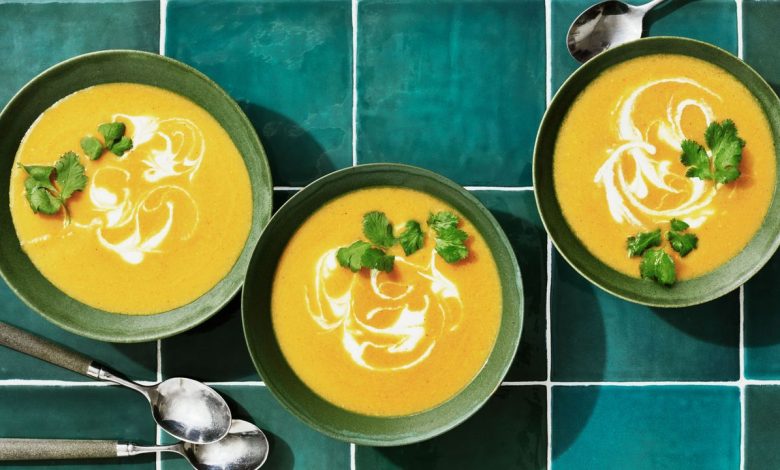 Curried Yellow Squash Soup