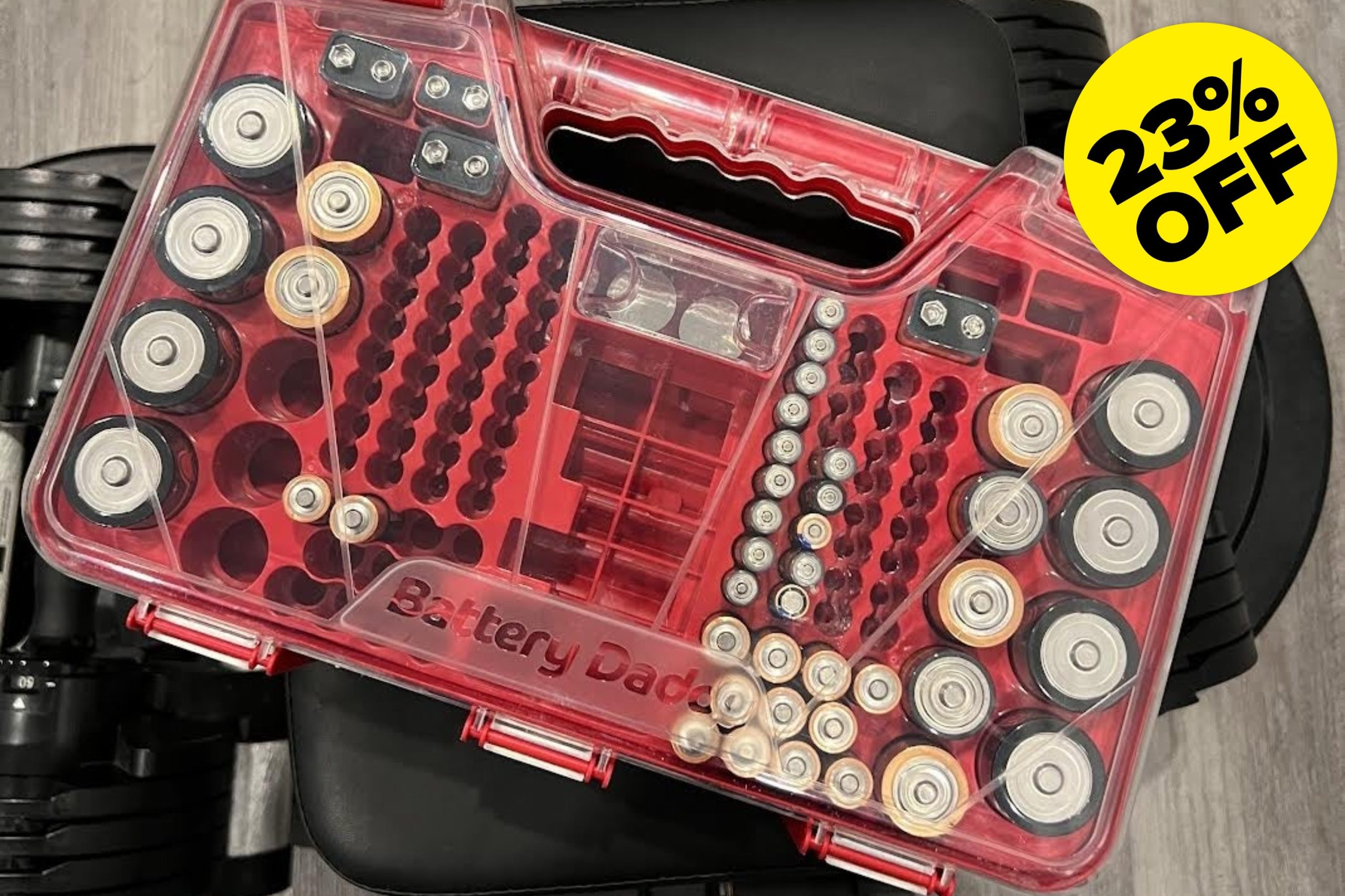 The Beloved Battery Daddy Battery Organizer Is The Cheapest It’s Been All Year For Prime Day