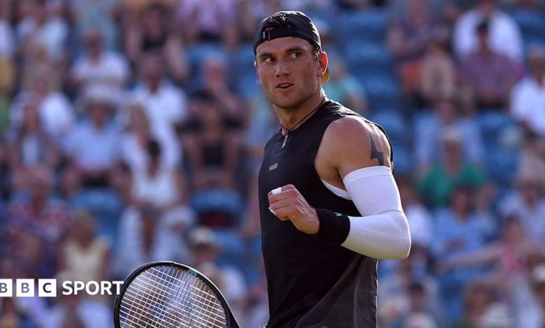 Draper into Eastbourne last eight to continue injury comeback