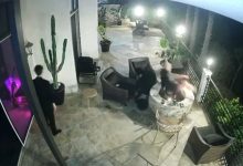 Tom Sandoval appears to shove girlfriend Victoria Robinson’s dad into lit firepit in shocking video