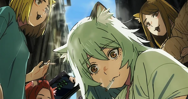 OceanVeil Streams Chainsmoker Cat Anime