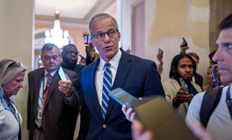 Senate OKs $70B immigration bill after rejecting efforts to permanently ban Trump’s settlement fund