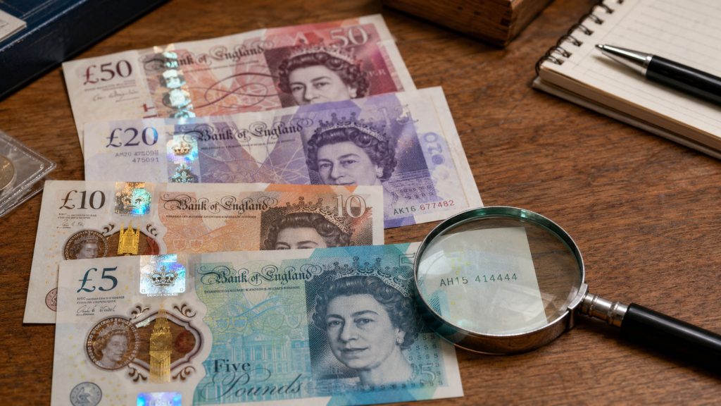 Rare UK Banknote Serial Numbers: