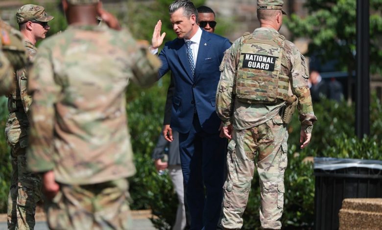 Hegseth blasts protesters at ceremony for D.C. Safe and Beautiful Task Force: ‘Ingrates’