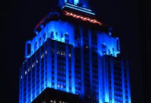 Taylor Swift’s Something Blue? Empire State Building Glow Ups Over Manhattan