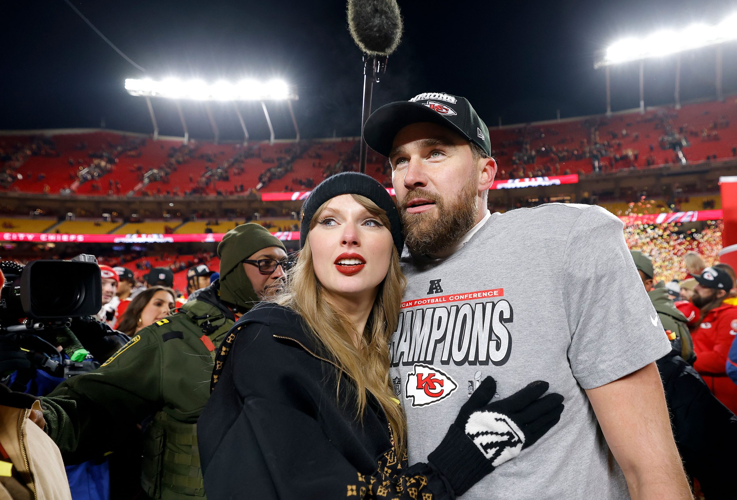 Adam Sandler Officiated, the Bride Wore Dior, and Everything Else About Taylor Swift and Travis Kelce’s Wedding