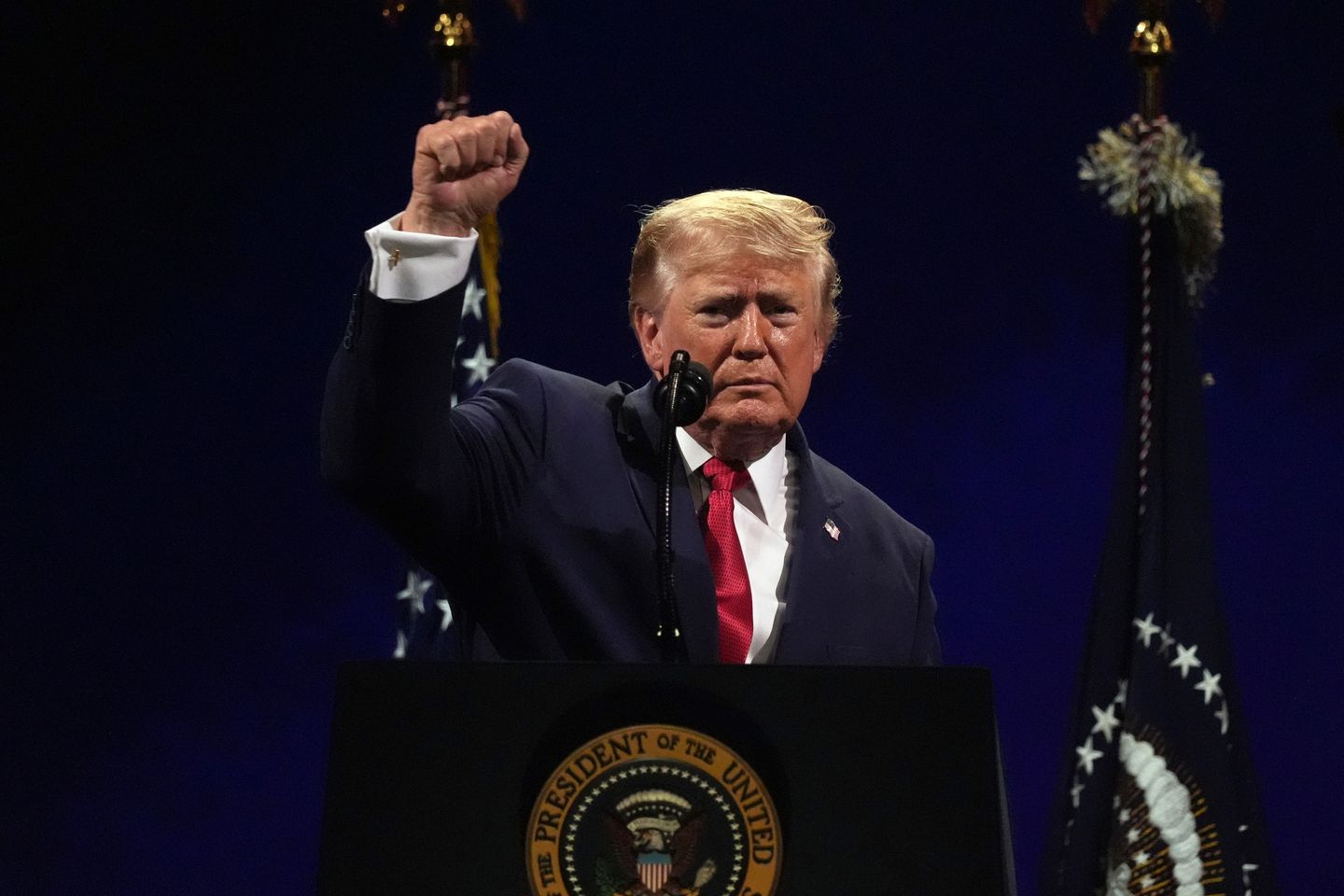 Trump warns against communism’s return in 250th anniversary speech