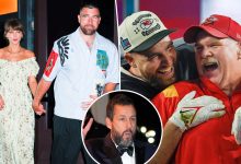 Andy Reid reveals the special marriage advice Adam Sandler gave Taylor Swift, Travis Kelce while officiating their wedding