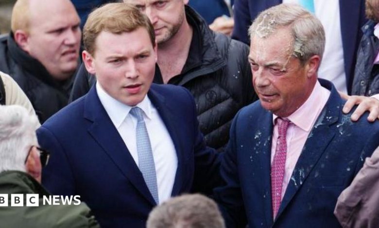 Reform denies rules broken by Farage after benefits from ally not declared