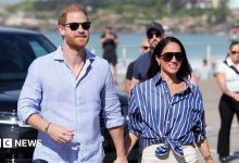 Prince Harry will not be joined by Meghan and children on London trip