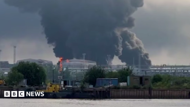 Ukraine hits major oil terminal in Russia’s St Petersburg