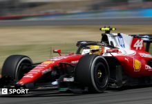 Hamilton fastest in Silverstone practice session