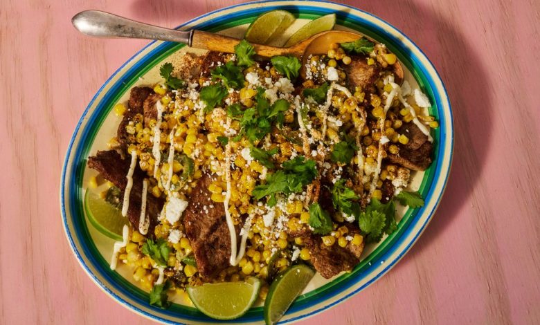 Pork Tenderloin With Street Corn
