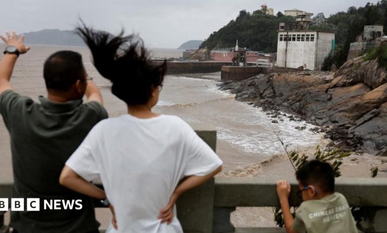 China braced for second typhoon in a week as Bavi approaches landfall