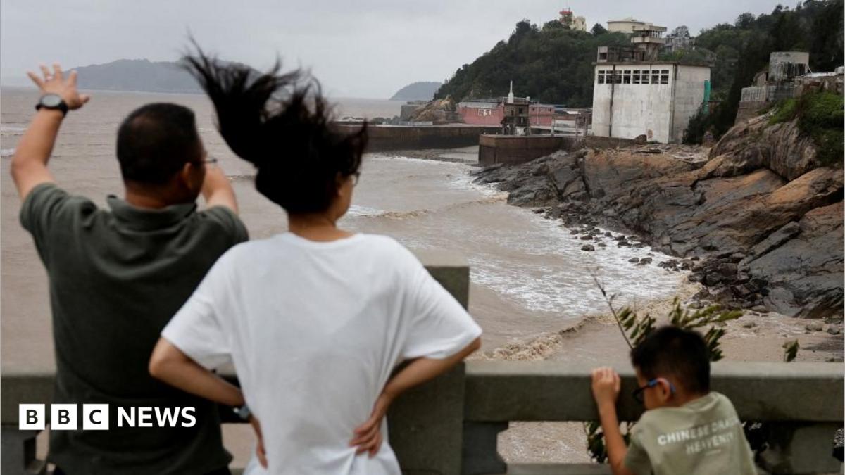 China braced for second typhoon in a week as Bavi approaches landfall