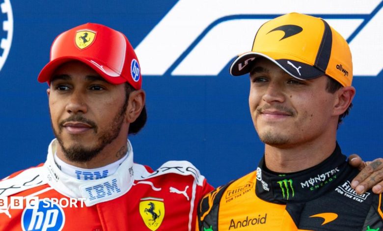 Norris cautious despite pole as it ‘falls apart’ for Hamilton