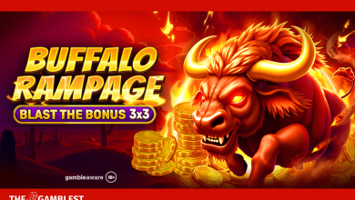 Spinomenal powers up Buffalo Rampage – Blast The Bonus 3×3