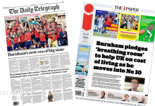 The Papers: ‘Burnham’s new era’ and ‘Viva España!’