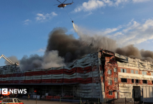 Russia launches major ballistic missile attack on Kyiv