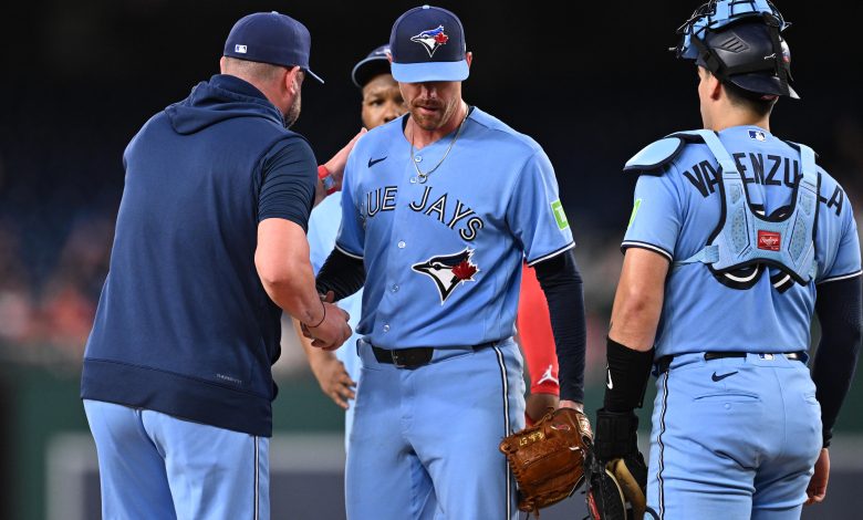 Blue Jays’ Shane Bieber walks six batters in two-thirds of an inning: ‘definitely was my worst’