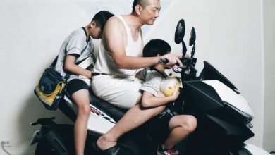 Adam Lin’s intimate series documents male family members in Taiwan and London
