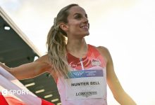 Hunter Bell eyes ambitious sweep after 800m gold in Glasgow
