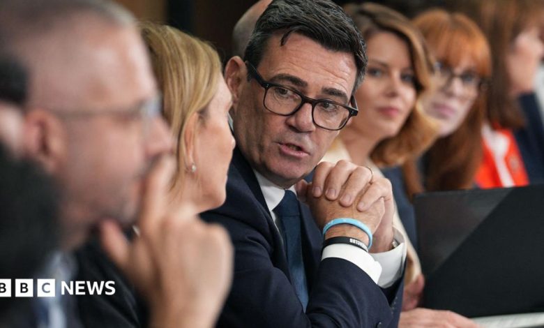 Andy Burnham to give regional mayors share of income tax