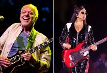 Peter Frampton met one of his favorite new guitar players at George Lucas’s birthday party: “It was weird looking out and seeing Harrison Ford and Steven Spielberg looking back at us”