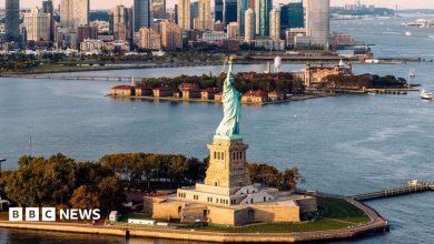 Man arrested after boat capsizes near Statue of Liberty killing woman and infant
