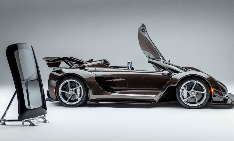 The $2,750,000, 3D-Printed Czinger 21C Spyder Makes 3,267 Pounds of Downforce—Roofless