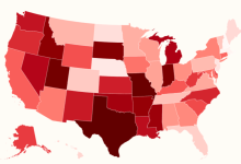 Map Reveals the Worst States for Children’s Dental Health
