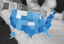 Map shows vaccine rates among kindergarteners compared to outbreak hotspots