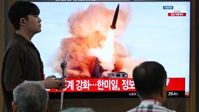 North Korea fires about 10 short-range ballistic missiles toward sea, South Korea says