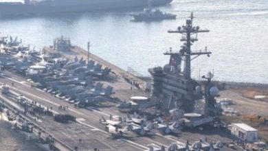 USS George Washington reaches CENTCOM region in Middle East