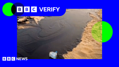 How a major oil slick started washing up on Iran’s beaches