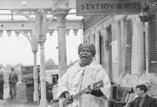 “She entranced audiences and inspired untold numbers of blues-loving players from across the pond, like Eric Clapton and Keith Richards”: Sister Rosetta Tharpe’s epochal performance at an English train station paved the way for the blues-rock revolution
