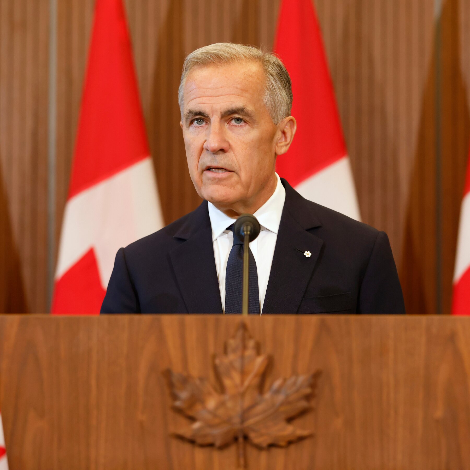 Mark Carney Speaks to Canadians After Trade Talks With U.S. Collapse