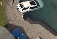 Woman dies after plunging her SUV into Long Island swimming pool