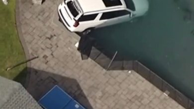 Woman dies after plunging her SUV into Long Island swimming pool